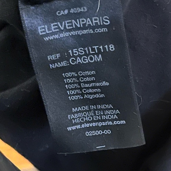 Eleven Paris - Life is a Joke - Mens Large - Obama Ninja - Black - T-Shirt - Picture 8 of 11